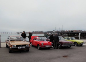 Første dækspark på havnen.